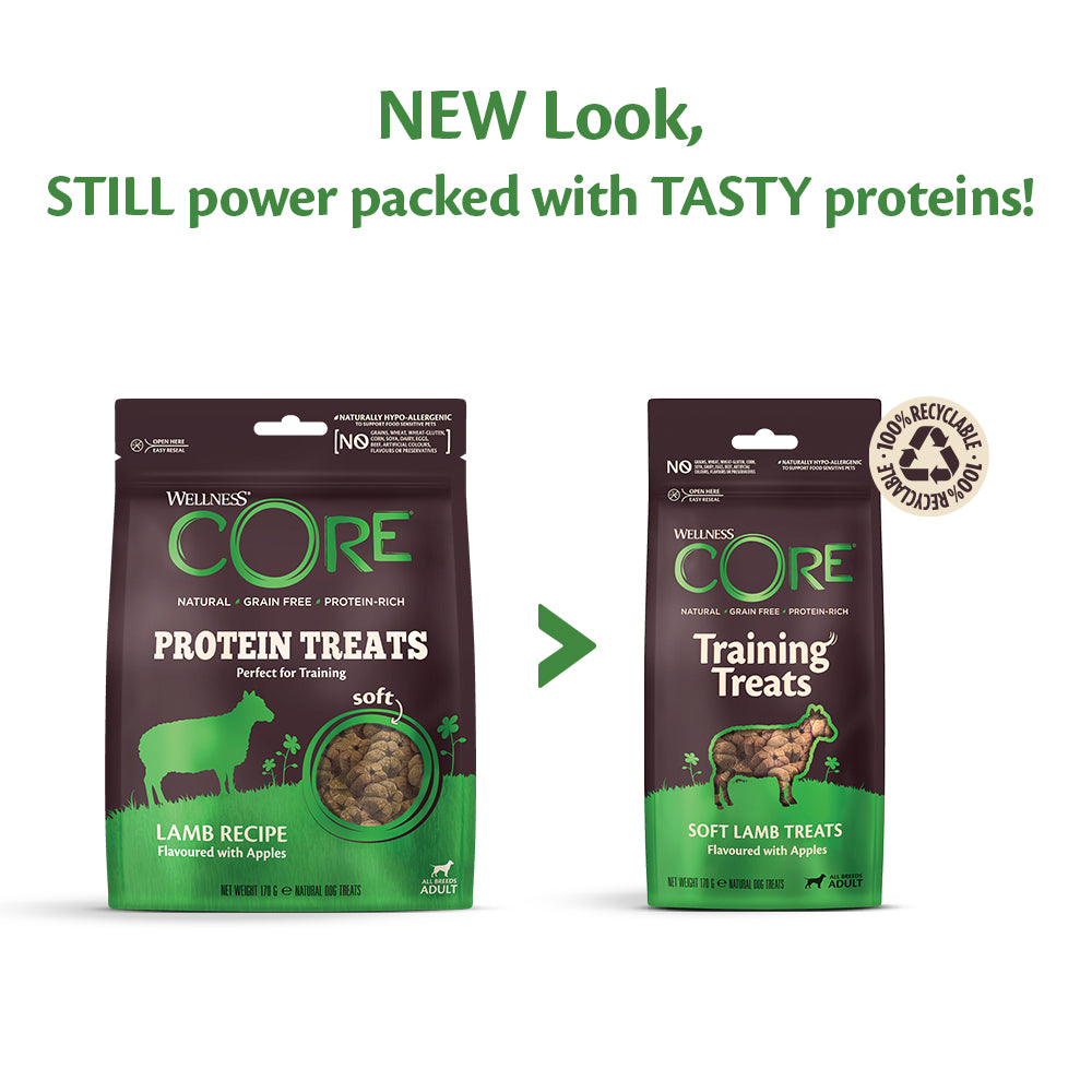 Wellness CORE training treats soft lamb&apple 170gr