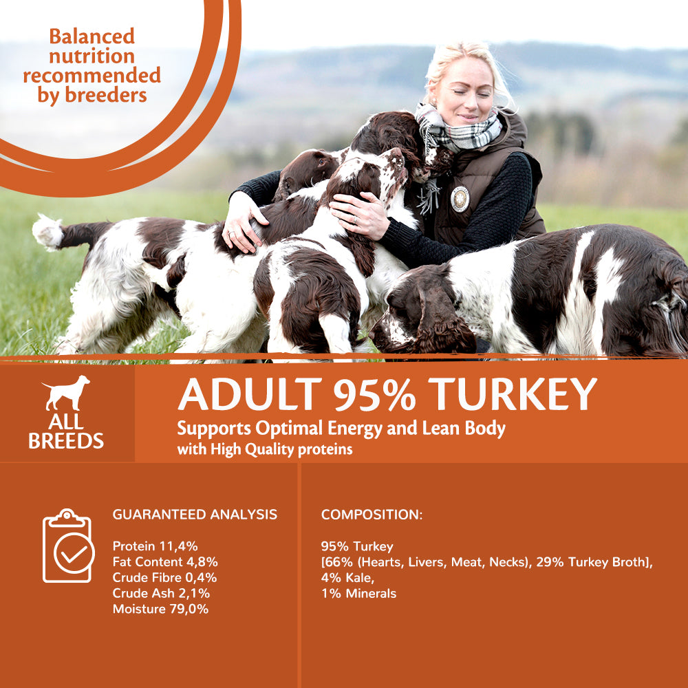 Wellness CORE can dog 95% single protein turkey 400gr