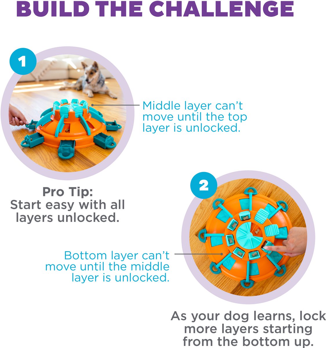 Outward Hound Nina Ottosson dog tower of treats 1st