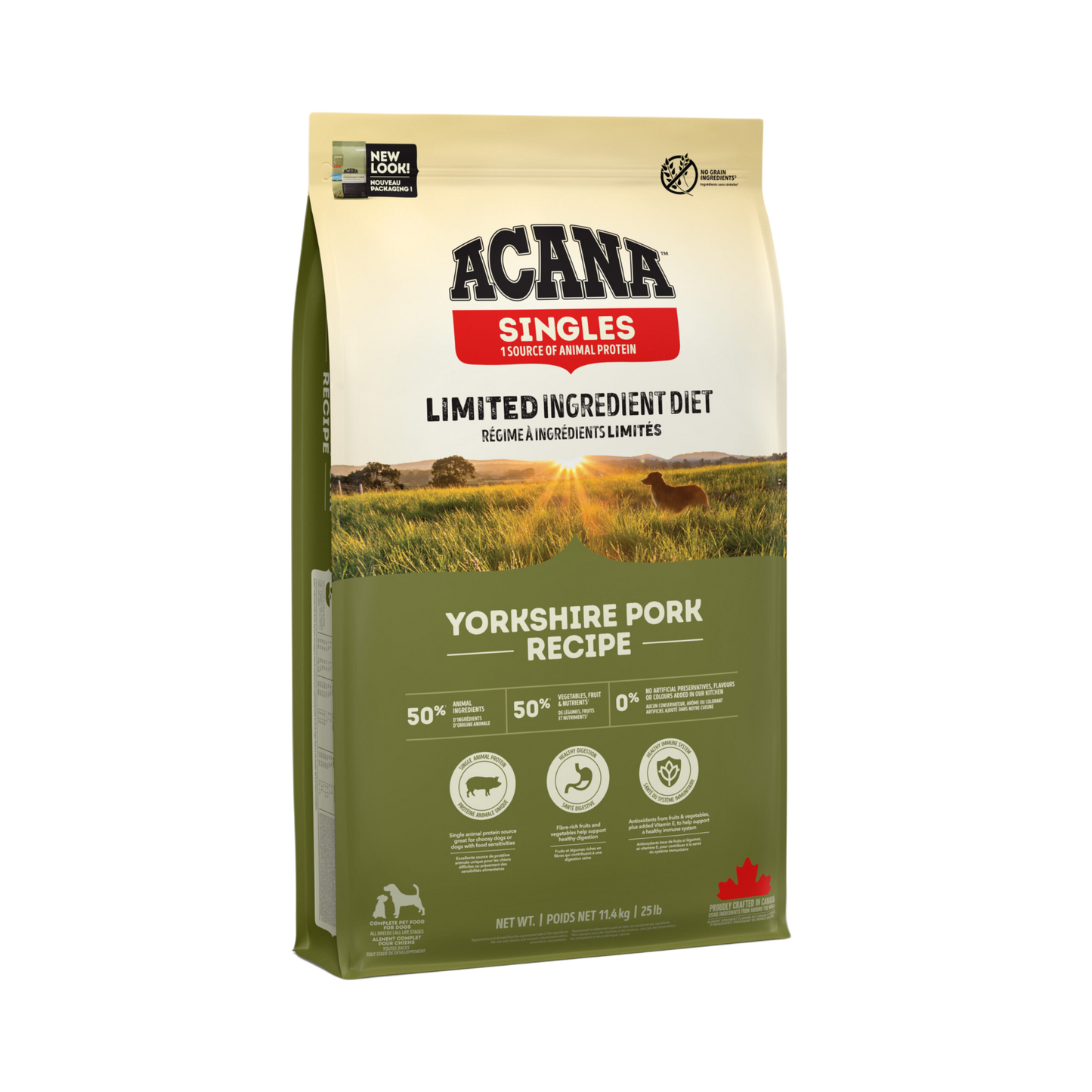Acana Singles yorkshire pork 11,4kg