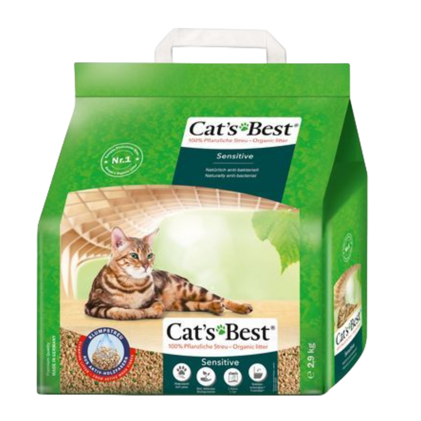 Cat's Best sensitive 8ltr 2,9kg