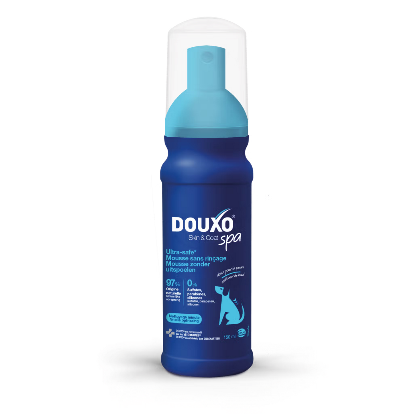 DOUXO SPA mousse zonder uitspoelen hond 150ml