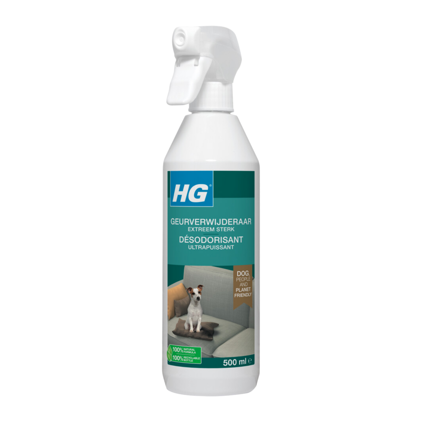 HG Pet Range geurverwijderaar sterk hond 500ml