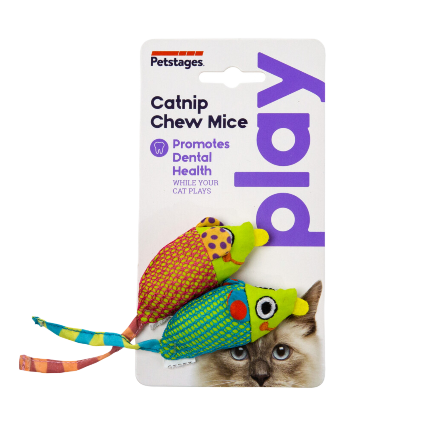 Petstages cat catnip chew mice multi 1st