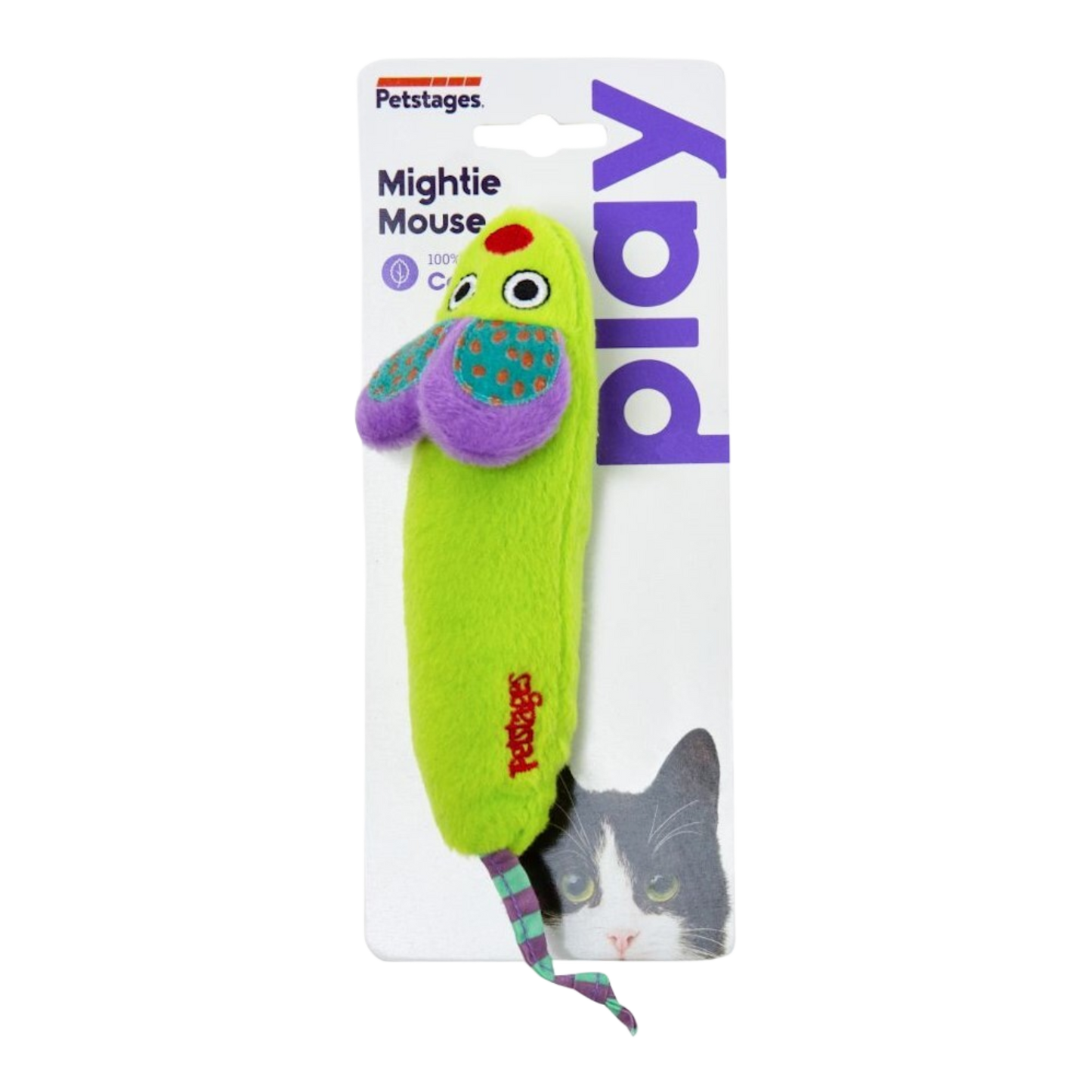 Petstages cat green magic mightie mouse green 1st
