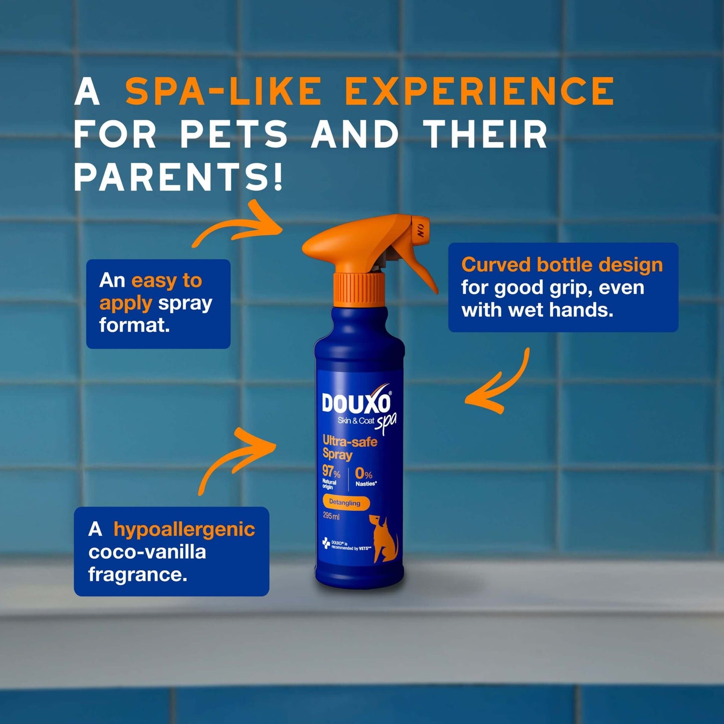 DOUXO SPA spray ontwarrend 295ml