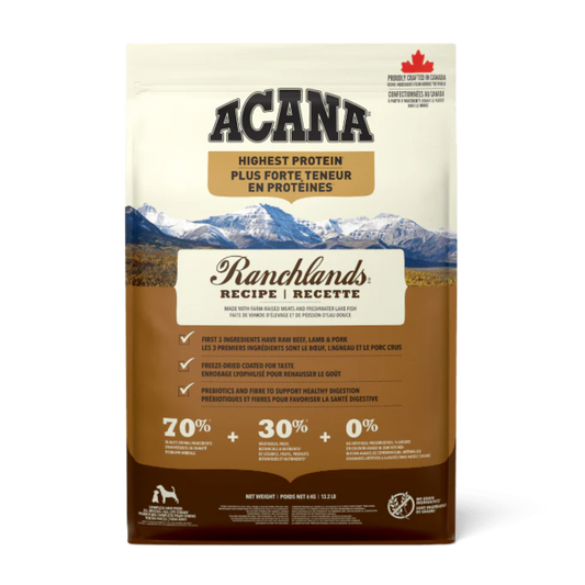 Acana Highest Protein Dog ranchlands 11,4kg