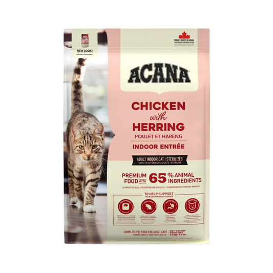 Acana Cat indoor entrée chicken & herring 4,5kg