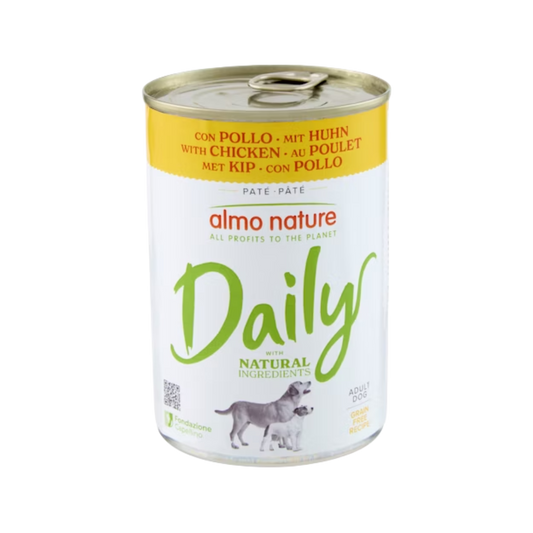 Almo Nature Daily dog blik kip (Chicken) 400gr