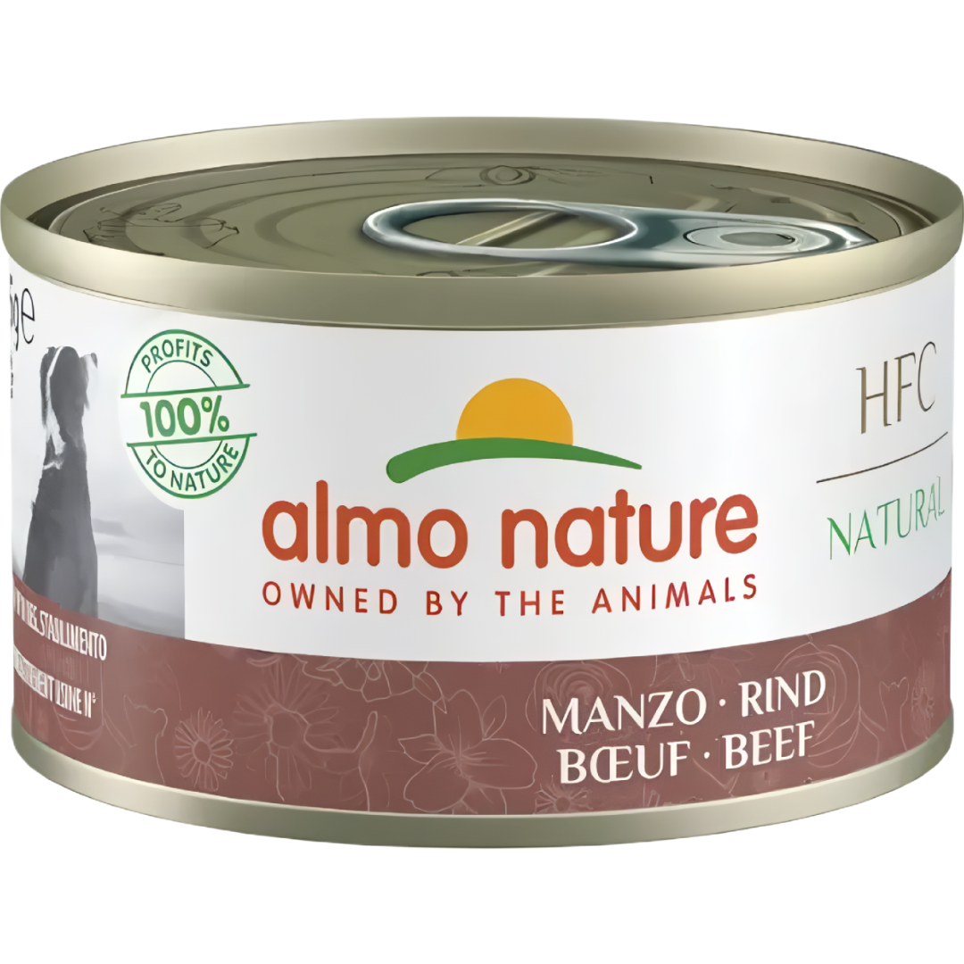 Almo Nature HFC dog blik natural rundvlees (Beef) 95gr