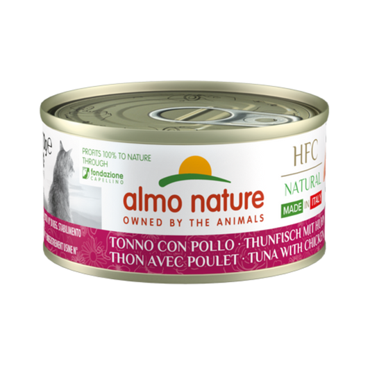 Almo Nature HFC cat blik jelly zalm&kip 70gr