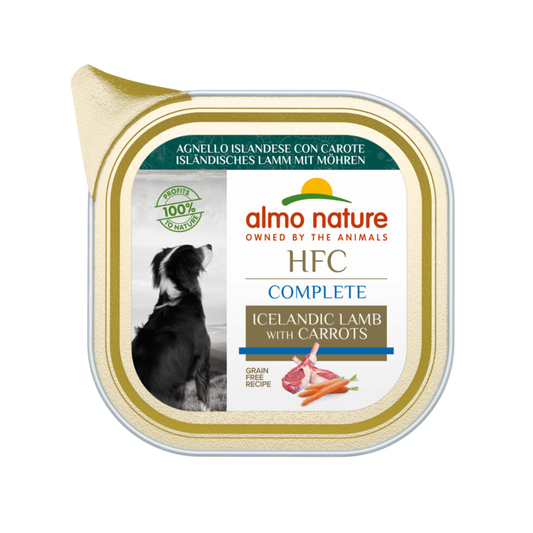 Almo Nature HFC dog alu complete lam&wortel 85gr