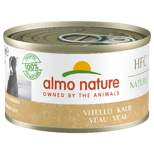 Almo Nature HFC dog blik natural kalfsvlees (Veal) 95gr