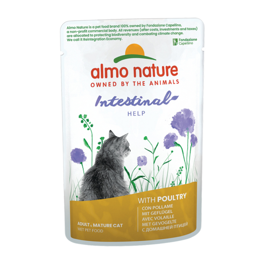 Almo Nature Holistic cat pouch sensitive gevogelte 70gr
