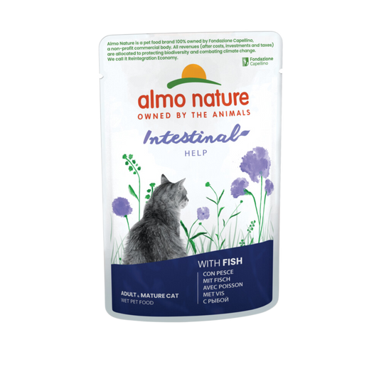 Almo Nature Holistic cat pouch sensitive vis (Fish) 70gr