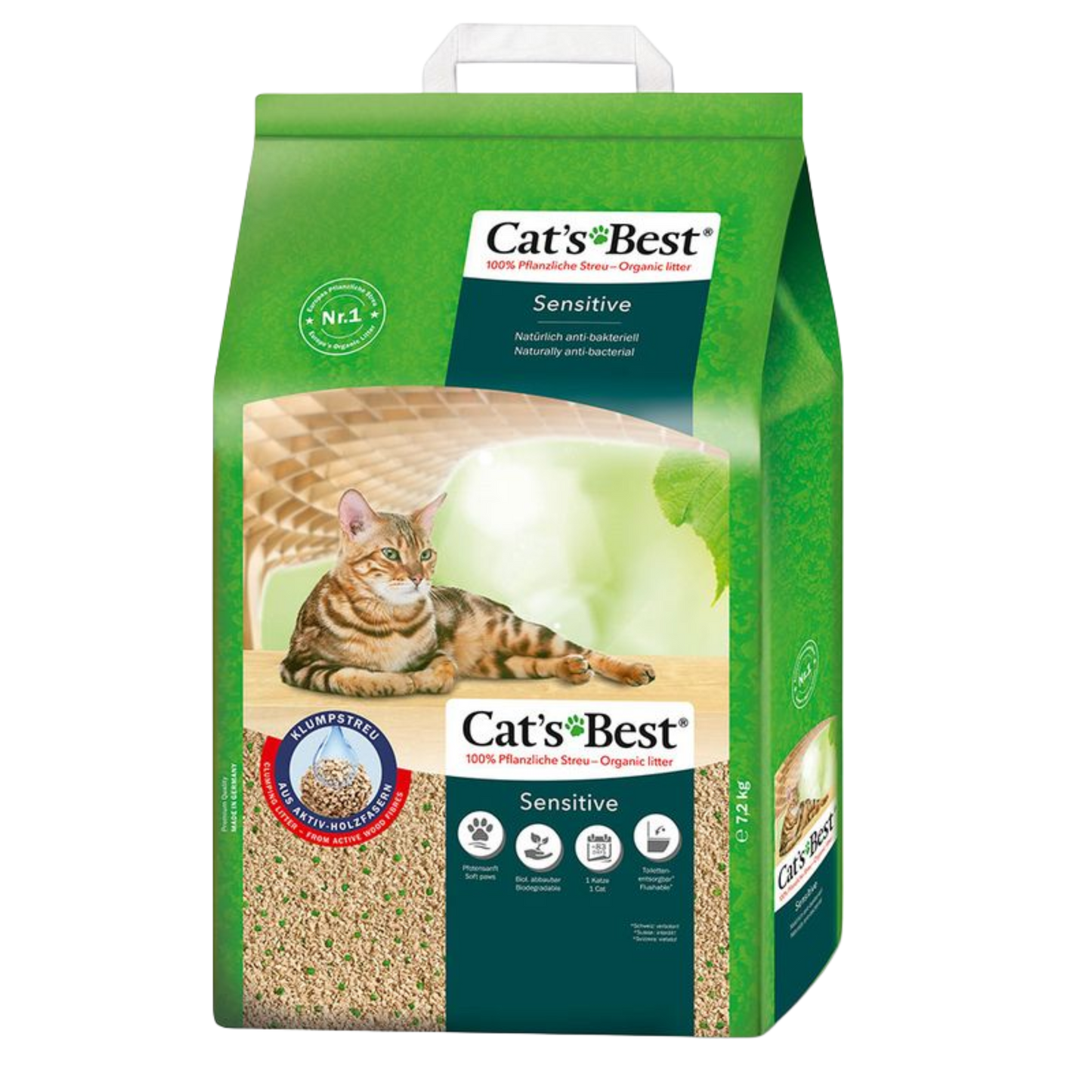 Cat's Best sensitive 20ltr 7,2kg