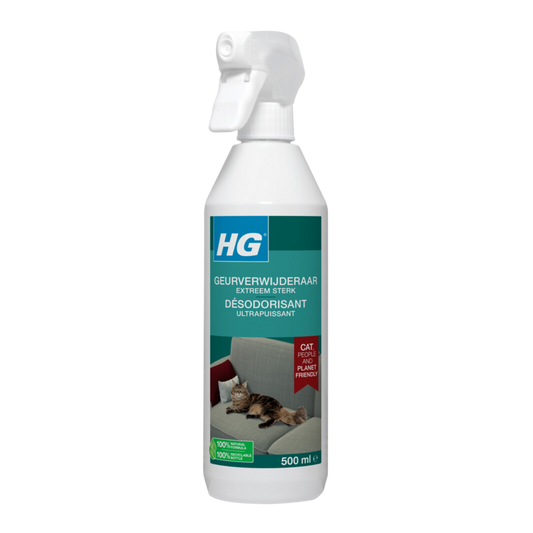 HG Pet Range geurverwijderaar sterk kat 500ml