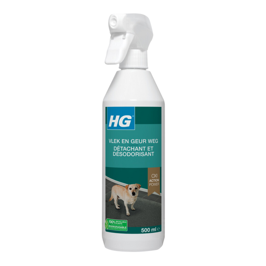 HG Pet Range vlek&geur weg hond 500ml