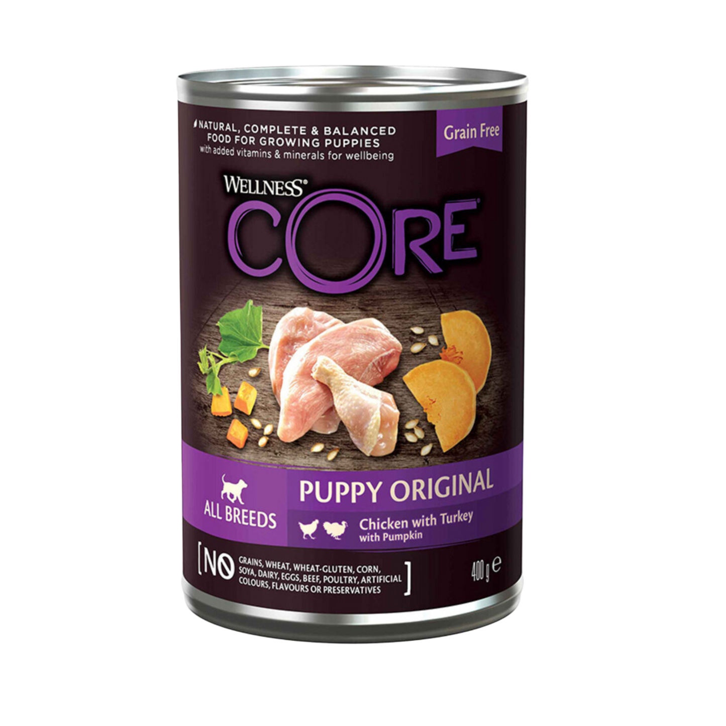 Wellness CORE can dog 95% puppy original 400gr