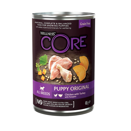 Wellness CORE can dog 95% puppy original 400gr