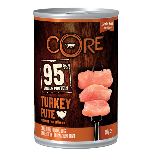 Wellness CORE can dog 95% single protein turkey 400gr