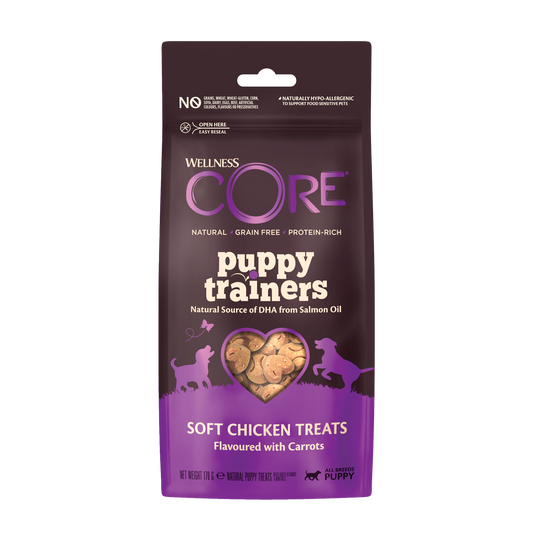 Wellness CORE puppy trainers chicken&carrots 170gr