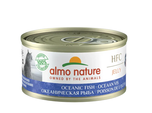 Almo Nature HFC cat blik jelly oceaanvis 70gr