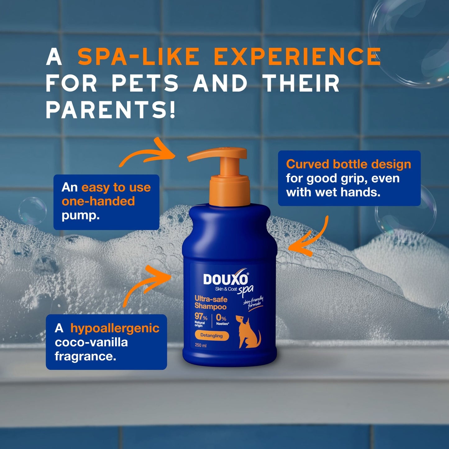 DOUXO SPA 2in1 shampoo&conditioner 250ml